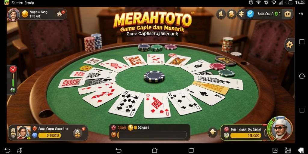Screenshot gameplay MERAHTOTO yang menarik dan interaktif.