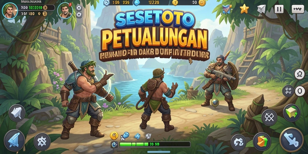 Screenshot menampilkan gameplay mendalam SESETOTO di dunia terbuka.